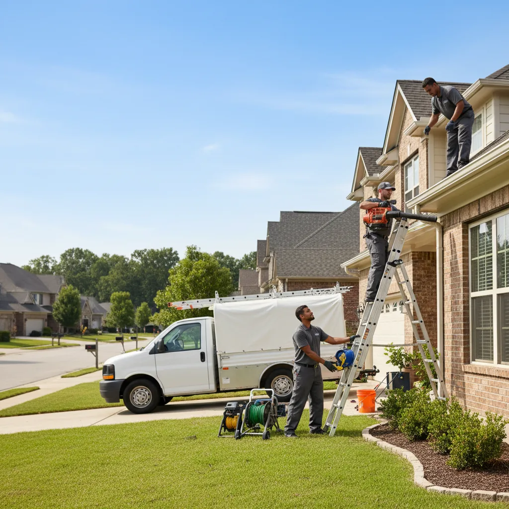 Home Gutter Service in Frederick, IL near me